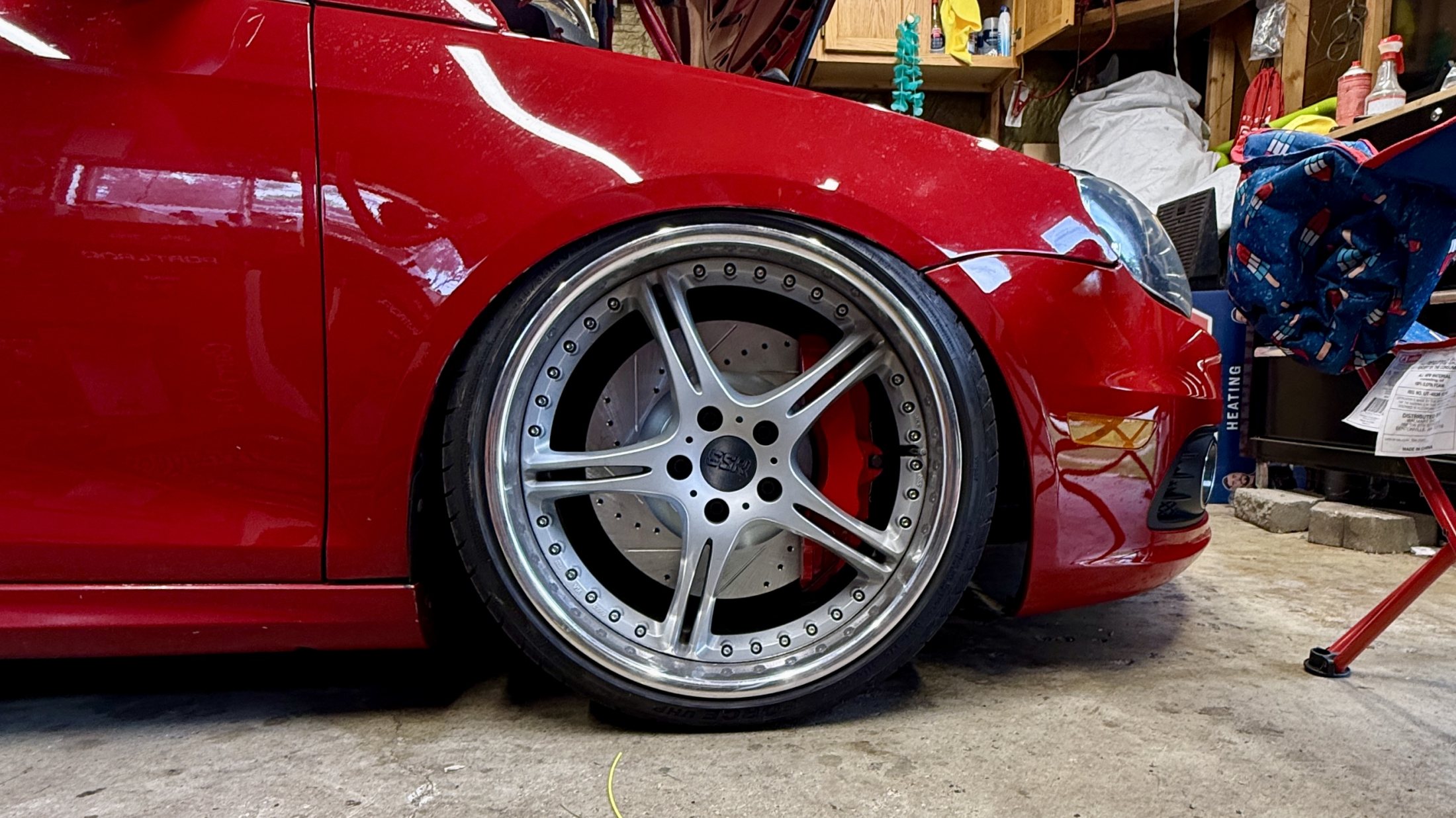 2012 Eos 18z front Brakes.